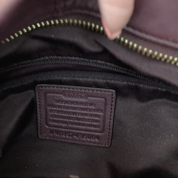 👜Authentic Vintage COACH 100% Leather Hobo Bag👜 - Picture 6 of 7